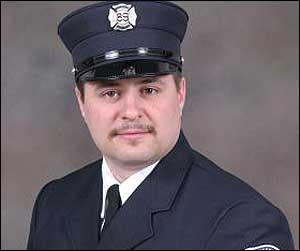 Firefighter Chris Gabbard