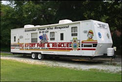 Beaufort Fire Department&apos;s Safety Education House. In 2006, 90 events were conducted using this tool, with over 4,900 participants getting hands on fire safety education.
