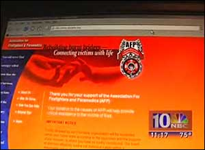 A Philadelphia union leader said he's afraid money solicited by The Association of Firefighters and Paramedics isn't ever reaching them.