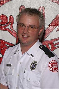 Firefighter David Rufer