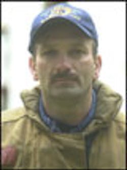 Assistant chief of the Pittsburgh Bureau of Fire, James K. Crawford Assistant chief of the Pittsburgh Bureau of Fire, James K. Crawford