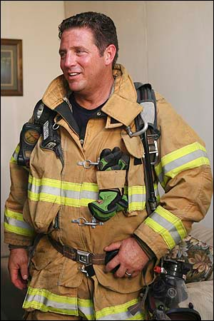 Firefighter Greg Chavez