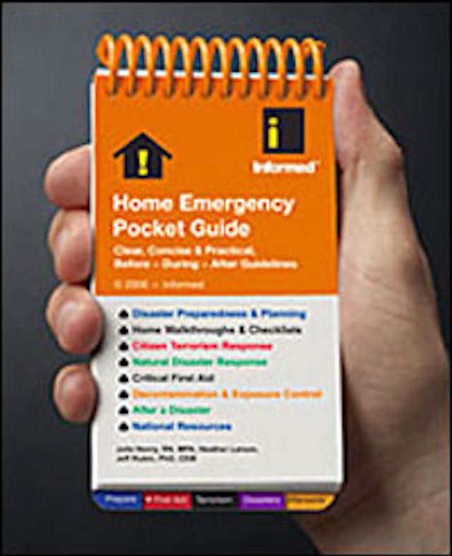 The Newly Released Home Emergency Pocket Guide From Informed Publishing.