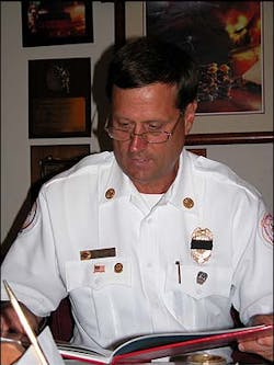 Charleston Fire Chief Rusty Thomas