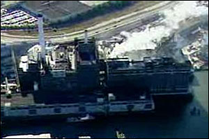 The fire department is trying to locate a missing female employee.