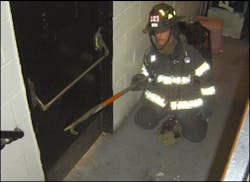 The six-foot hook is often used for search operations. A second tool should be carried, should breaching or breaking become necesary. The six-foot hook is often used for search operations. A second tool should be carried, should breaching or breaking become necesary.