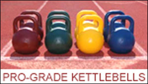 The contest winner will receive a set of kettlebells, conisting of four different sizes.