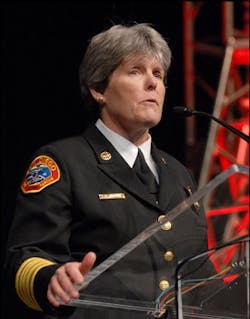 San Diego Fire Chief Tracy Jarman San Diego Fire Chief Tracy Jarman