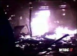 Garden City deputy chief Roy Howard mounted a camera onto his helmet the day of the Feb. 7 blaze. Garden City deputy chief Roy Howard mounted a camera onto his helmet the day of the Feb. 7 blaze.