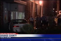 Firefighters said the 5-month-old infant wasn't even crying when they went to remove it from the wreckage. Firefighters said the 5-month-old infant wasn't even crying when they went to remove it from the wreckage.