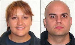 Capt. Robin Broxterman, left, and Firefighter Brian Schira, right Capt. Robin Broxterman, left, and Firefighter Brian Schira, right