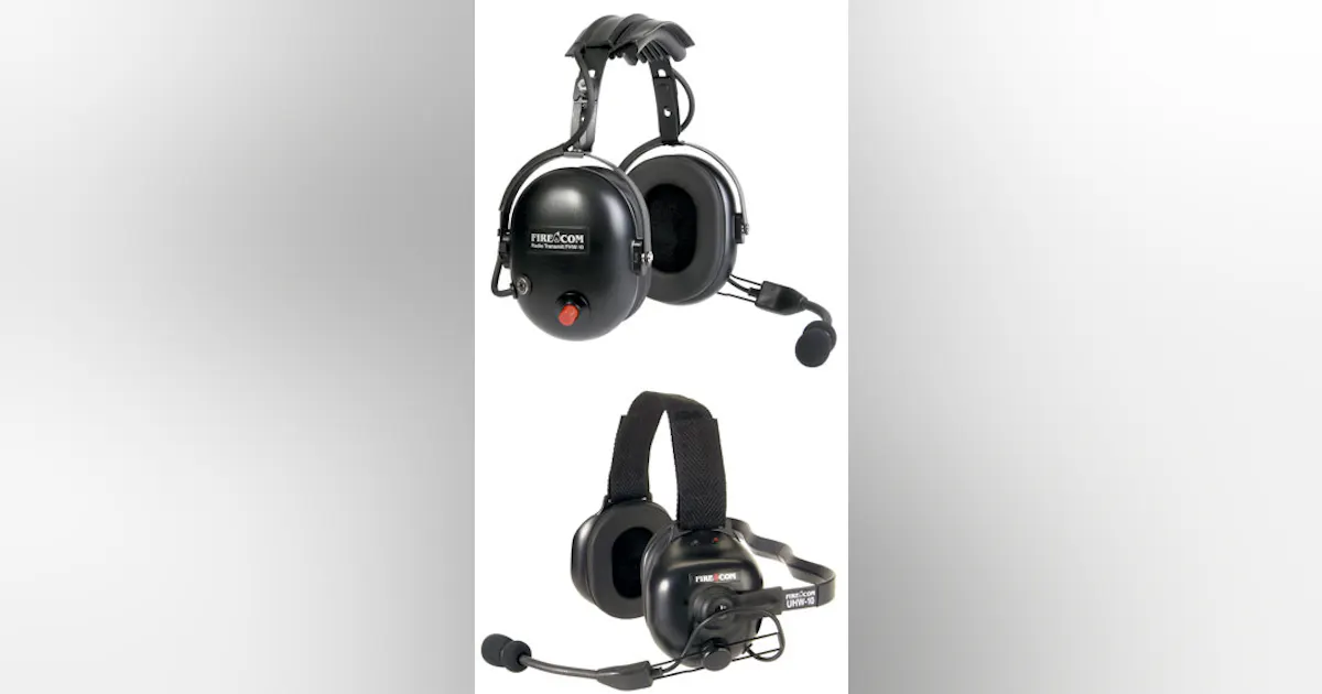 Fire Engine Headset Firecom Introduces the First Wireless Headset At Fire-Rescue ...