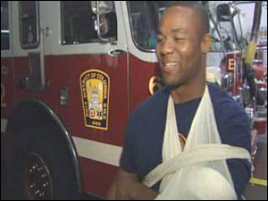 Firefighter-EMT Hakim Carroll