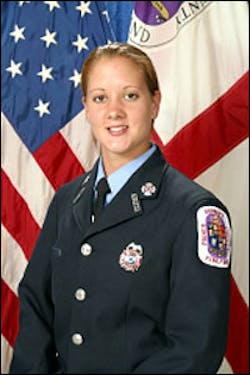 Firefighter Rachael M. Edney