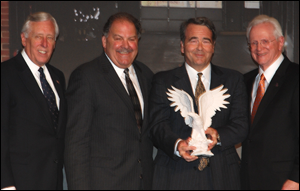Maryland Fire Rescue Institute's Steve Edwards received the CFSI/Motorola Mason Lankford Fire Service Leadership Award.