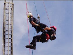 The prussik or rescue loop has traditionally been used in the high angle rescue field. The prussik or rescue loop has traditionally been used in the high angle rescue field.