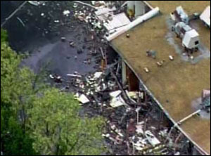 Some of the firefighters were seriously burned, but officials have not said if any of the injuries were life threatening.