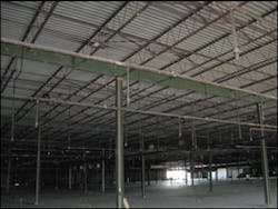 The exposed steel is extremly vulnerable to heat when construction and renovation projects are underway.
