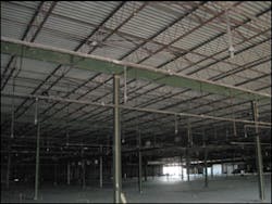 The exposed steel is extremly vulnerable to heat when construction and renovation projects are underway. The exposed steel is extremly vulnerable to heat when construction and renovation projects are underway.