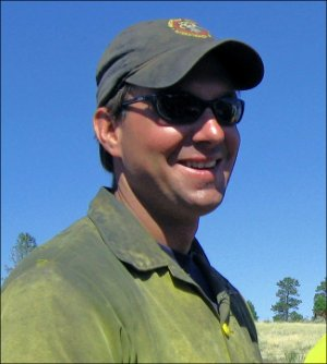 Firefighter Brett Stearns