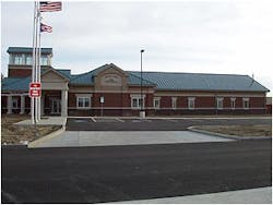 The North face of the firehouse.Photos by William Mehbod The North face of the firehouse.Photos by William Mehbod