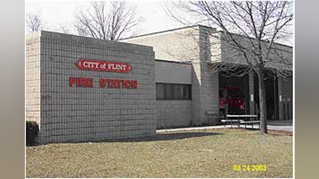 The Flint Fire Department, Station 3 was built in 1986. We serve a population of 126,000 including residential, industrial, high rise, waterways, hospitals, and nursing homes. There are 12 personnel assigned per day. Daily manpower average is 7,x 3/24 shifts. Station 3 houses Engine 31, Rescue Squad 2, and 2 water rescue boats.Photos by Lt Bob Hale