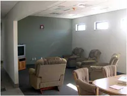 Station 5 day room.Photos by Joe Reed
