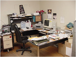 The Chief's Office is located on the second floor.Photos by David B. Weimer