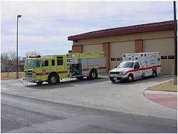 Station 3, located in East Midland, houses 1 EMS unit, 1 engine co and 1 reserve engine. The station was opened in December 2000. It replaced the previous station 3 that was over 50 years old.Photos by Firefighter/Paramedic Ryan Rose