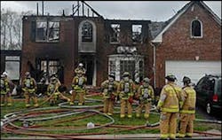 Recently, in Prince William County, VA, arriving firefighters initiated a primary search in a very large single-family dwelling. High winds entering the structure caused the sudden development of extreme fire behavior disorienting and taking the life of one firefighter. (NIOSH report: F2007-12)