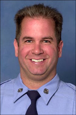 Firefighter Paul Warhola