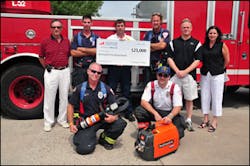 Fireman&apos;s Fund Insurance Company and one of it&apos;s independent agencies, New England Brokerage Company, award a joint $25,000 grant to the Nantucket (Mass.) Fire Department for Holmatro rescue tools.