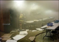 This fire occured at Eldred Station 4, Oct. 19. This fire occured at Eldred Station 4, Oct. 19.