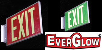 everglow exit signs