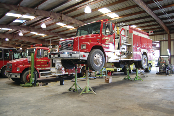 The vehicles should be cleaned thoroughly and the debris kicked up from travel should removed to keep the parts in working order.