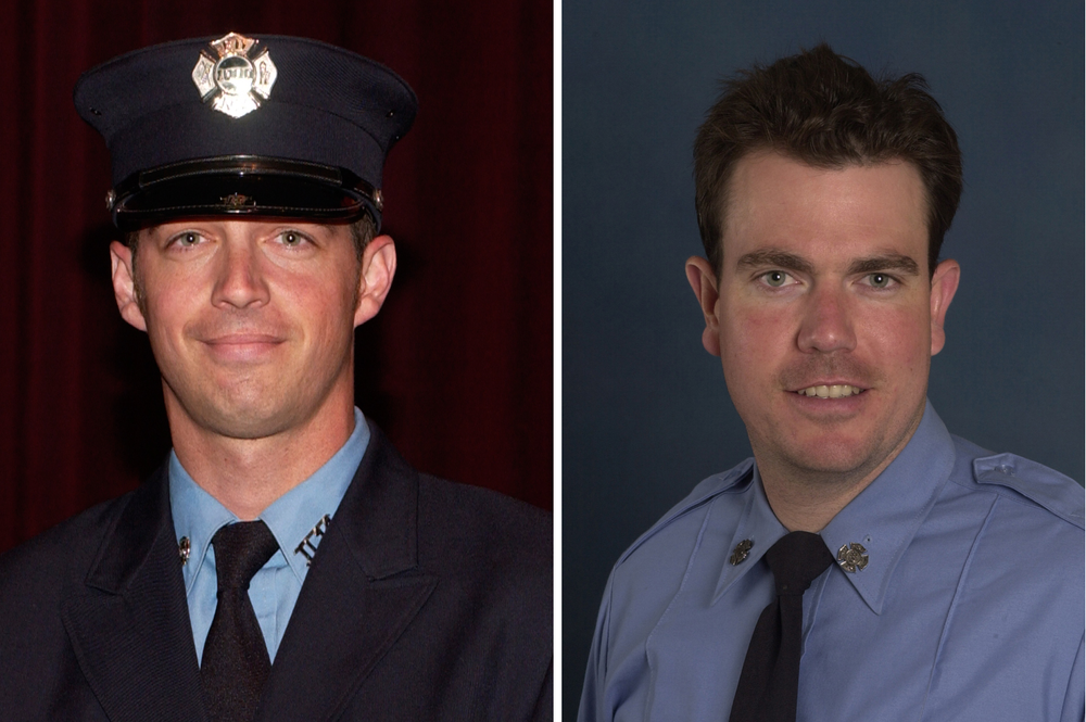 FDNY Lt. JonPaul Augier and Firefighter Joseph Jurgens