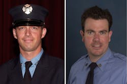 FDNY Lt. JonPaul Augier and Firefighter Joseph Jurgens FDNY Lt. JonPaul Augier and Firefighter Joseph Jurgens