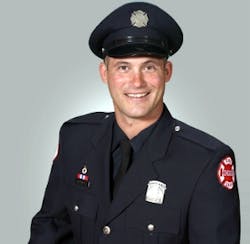 Firefighter Joseph Martinelli