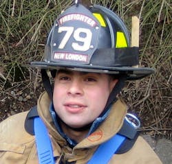 Firefighter Kaim Rosado, New London (Conn.) FD
