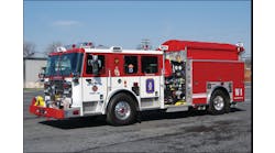 The Citizens Fire Company #1 of Palmyra, PA operates this well designed 2009 Seagrave engine.
