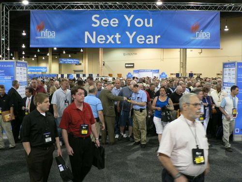 Attendees converge on NFPA's tradeshow floor; among the technologies to see were advances in mass notification as well as fire and gas detection.