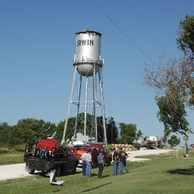 Two Kirwin firefighters are critical and four others were injured in the explosion.