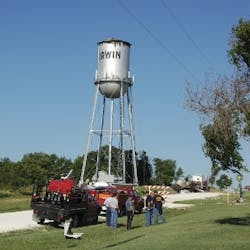 Two Kirwin firefighters are critical and four others were injured in the explosion. Two Kirwin firefighters are critical and four others were injured in the explosion.