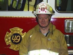 Firefighter Charles Hornberger