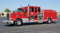 The North Bailey Fire Department placed this 2009 Peterbilt/Rosenbauer General pumper into service. The North Bailey Fire Department placed this 2009 Peterbilt/Rosenbauer General pumper into service.