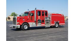 The North Bailey Fire Department placed this 2009 Peterbilt/Rosenbauer General pumper into service.