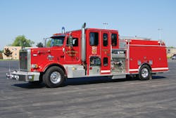 The North Bailey Fire Department placed this 2009 Peterbilt/Rosenbauer General pumper into service. The North Bailey Fire Department placed this 2009 Peterbilt/Rosenbauer General pumper into service.