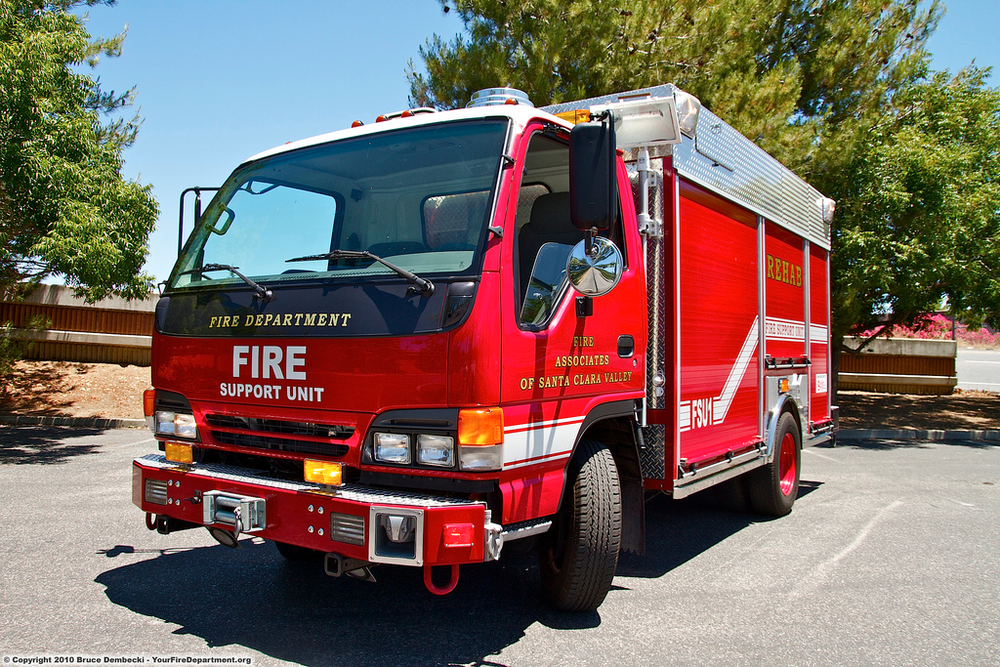 Fire Associates of Santa Clara Valley's new Fire Support Unit 1 ready for duty
