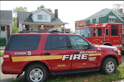 Photo 1: Fire officers must know what to look for during a 360-degree assessment at a structral fire. Photo 1: Fire officers must know what to look for during a 360-degree assessment at a structral fire.