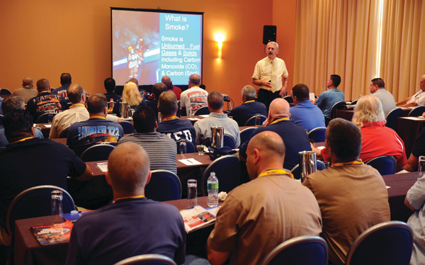 John Norman teaches one of the popular eight-hour pre-conference seminars